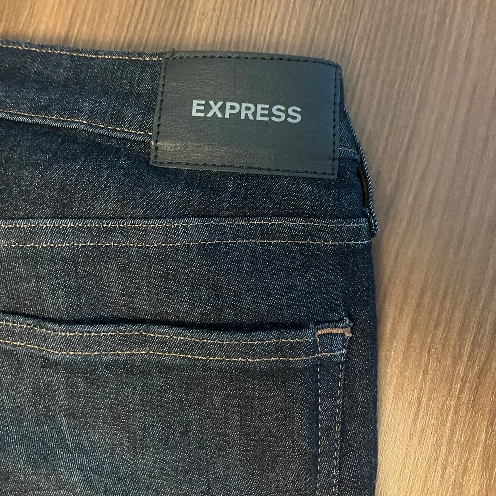 Express Slim Jeans 34x32 – Dark Indigo - Picture 3 of 5